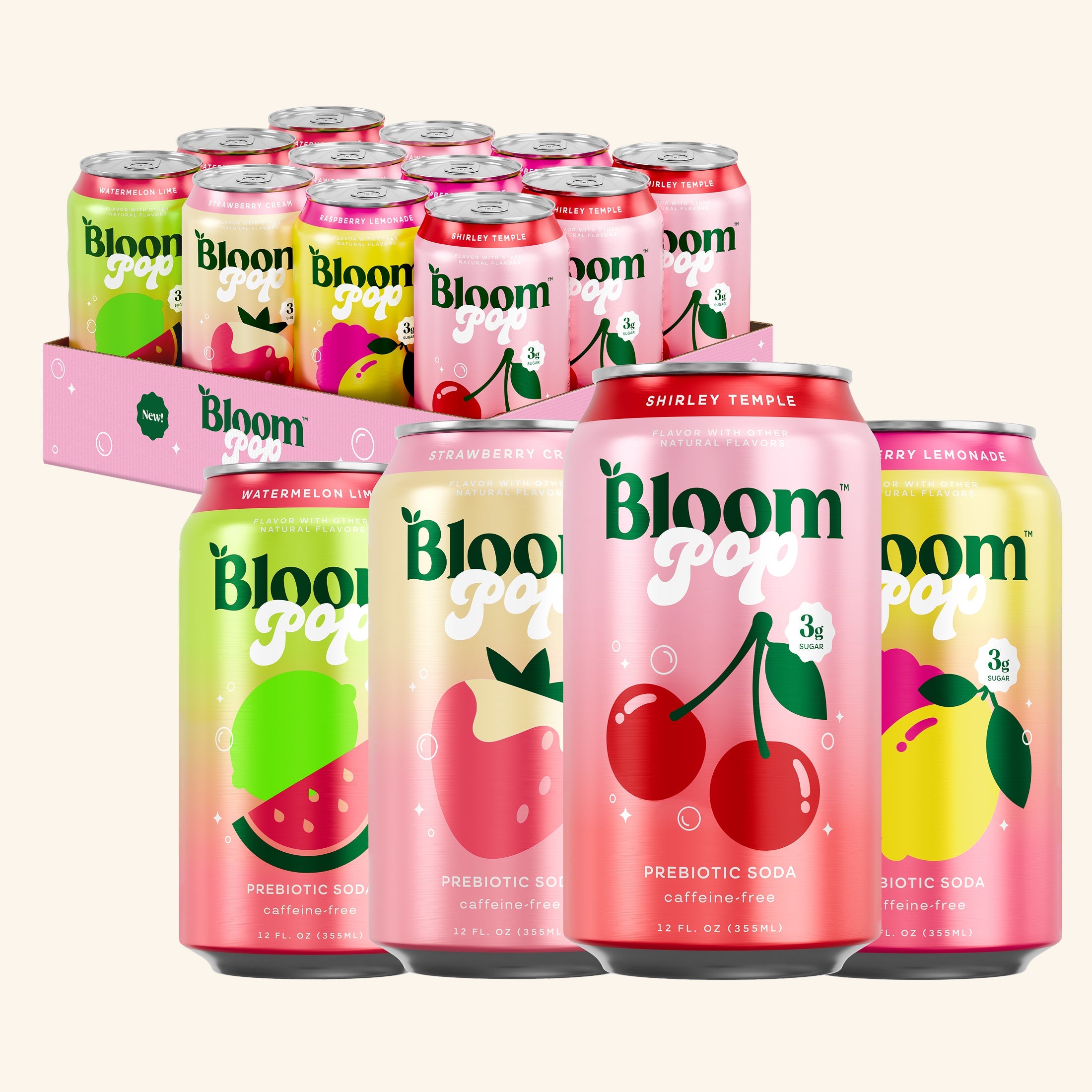 Bloom Pop™ Prebiotic Soda